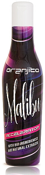 Молочко для засмаги в солярії - Oranjito Max. Effect Malibu — фото N1