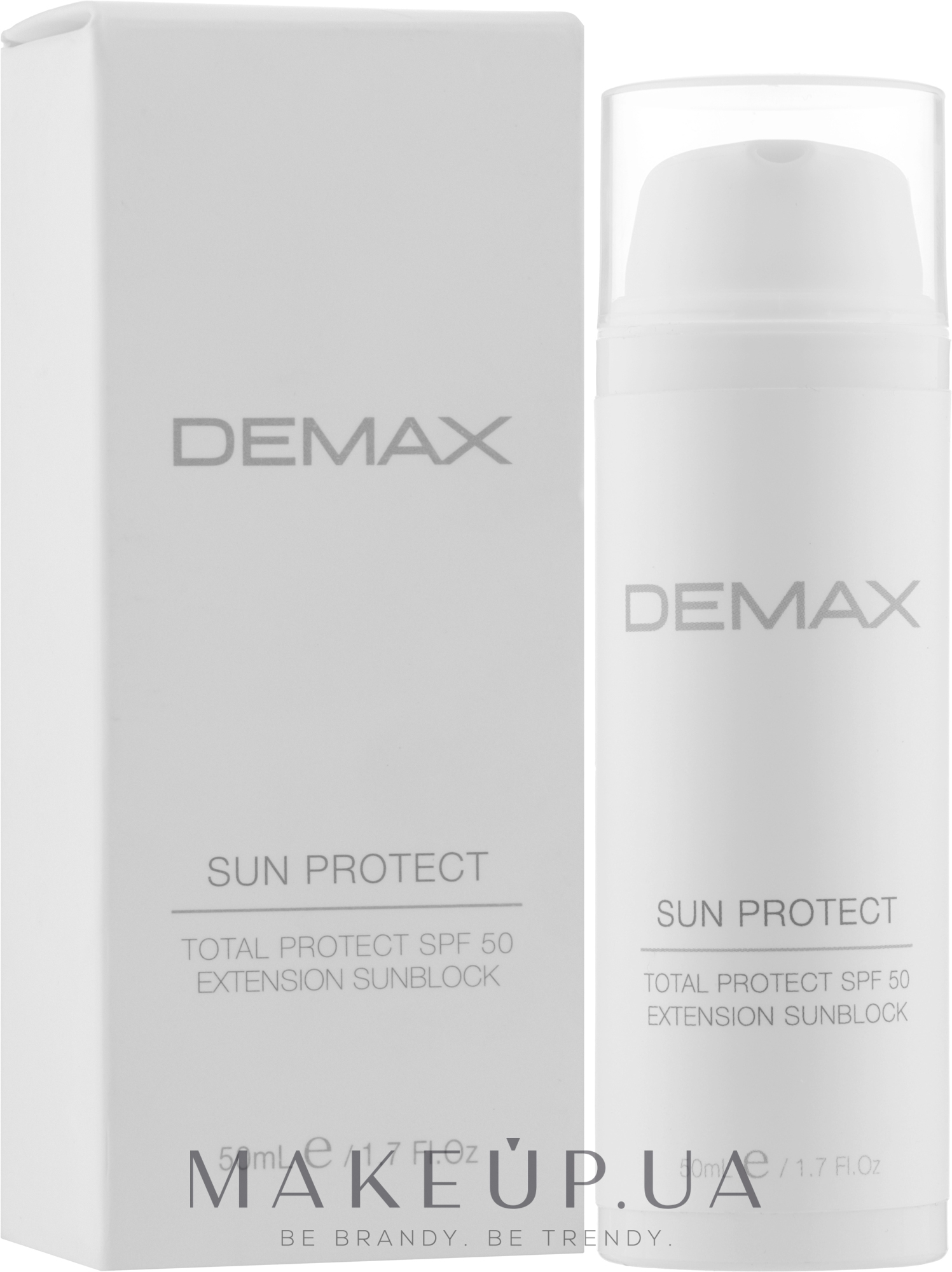 Крем-флюид для лица - Demax Sun Protect Total Protect Extension Sunblock SPF 50 — фото 50ml