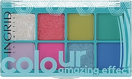 Палетка теней для век - Ingrid Cosmetics Colour Amazing Effect Eyeshadow Palette — фото N2