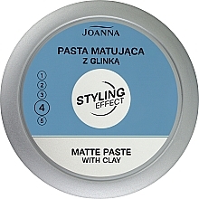 Моделирующая матирующая паста для волос - Joanna Styling Effect Strong Hold and Matt Finish — фото N1