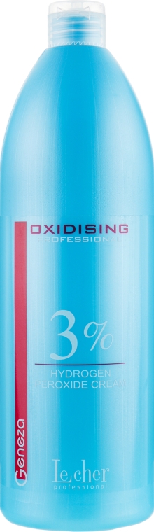 Окислювальна емульсія 3% - Lecher Professional Geneza Hydrogen Peroxide Cream — фото N1