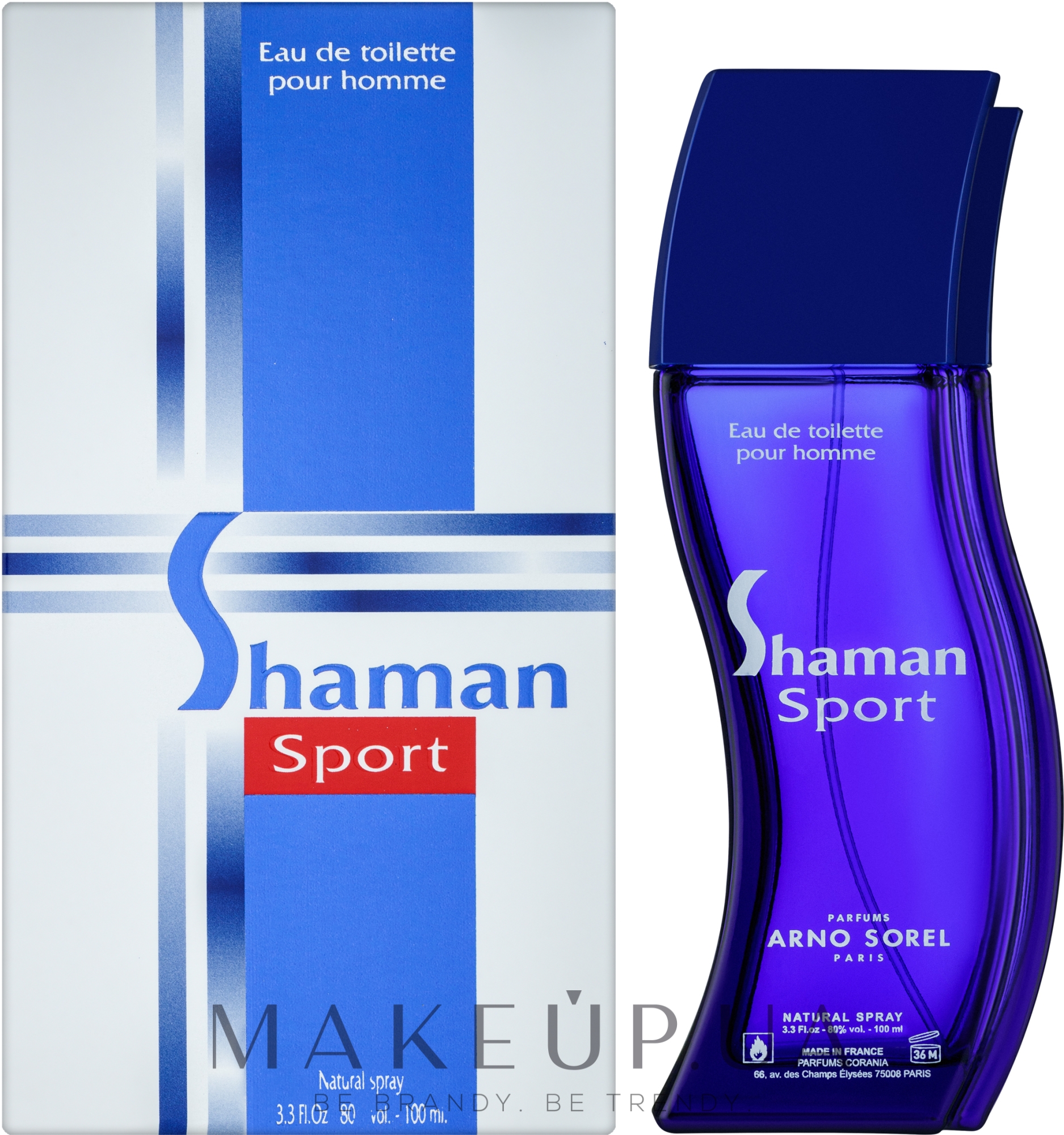 Corania Perfumes Shaman Sport - Туалетна вода — фото 100ml