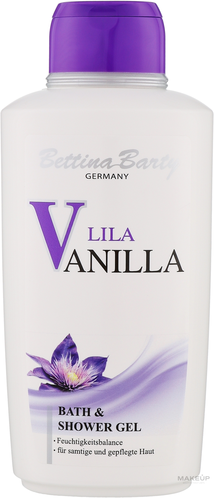 Гель для душа и ванны "Фиолетовая ваниль" - Bettina Barty Lila Vanilla Bath & Shower Gel — фото 500ml