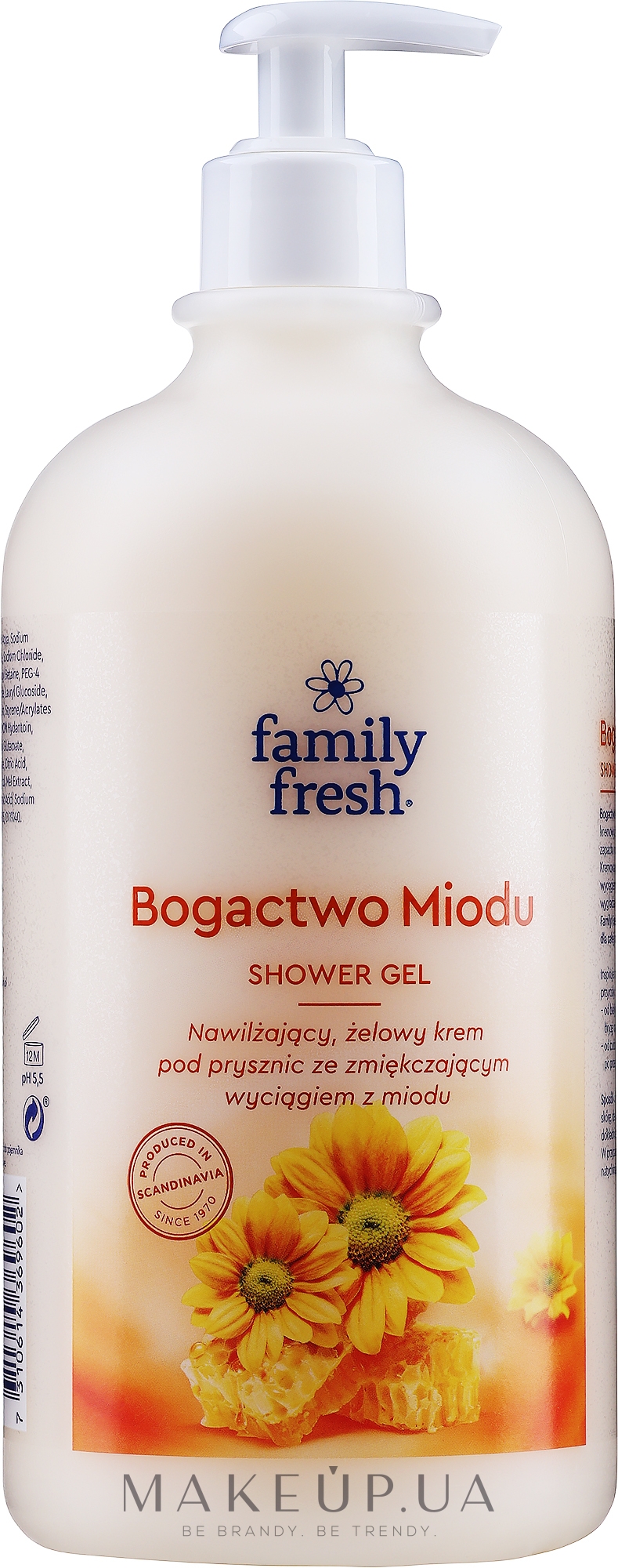 Увлажняющий крем-гель для душа "Богатство меда" - Soraya Family Fresh Moisturizing Cream Shower Gel — фото 1000ml
