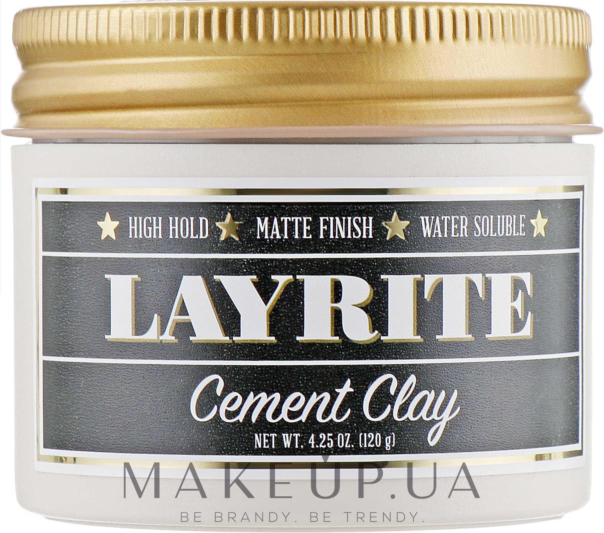 Глина для укладки волос - Layrite Cement Hair Clay — фото 120g