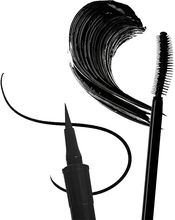 Набор - W7 More Lash & Line (mascara/12ml + eye/liner/12ml) — фото N3