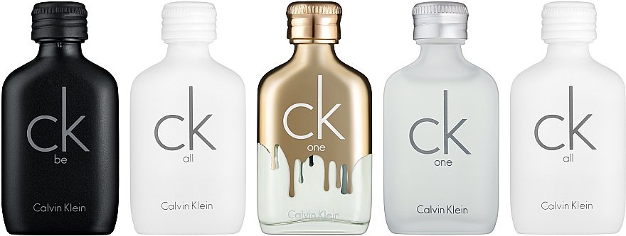 Calvin Klein CK Miniatures Coffret Set - Набор (edt/5x10ml) — фото N2