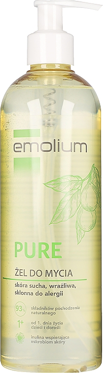 Гель для душу, для чутливої шкіри - Emolium Pure — фото N3