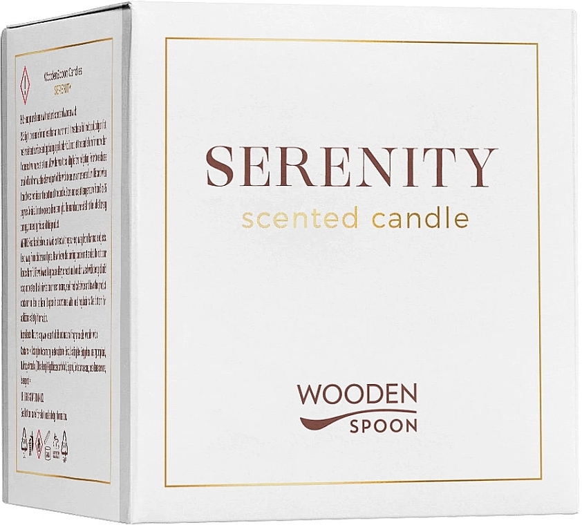 Ароматична свічка - Wooden Spoon Serenity Natural Scented Soy Candle — фото N2