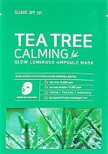 Успокаивающая маска с чайным деревом - Some By Mi Tea Tree Calming Glow Luminous Ampoule Mask — фото N4