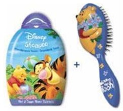 Духи, Парфюмерия, косметика Набор - Admiranda Winnie The Pooh (Shm/300ml + Hair brush)