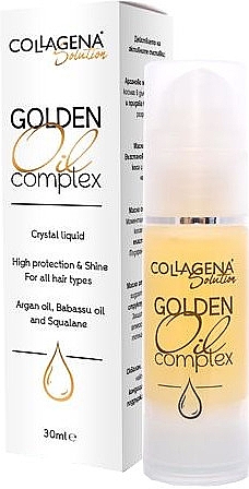 Масло для волос - Collagena Solution Golden Oil Complex  — фото N1