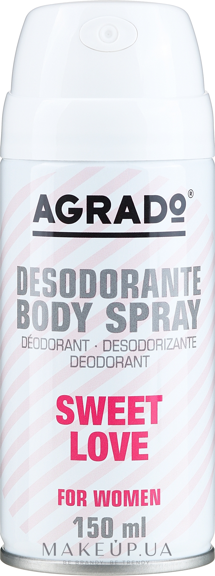 Дезодорант-спрей "Сладкая любовь" - Agrado Sweet Love Deodorant — фото 150ml
