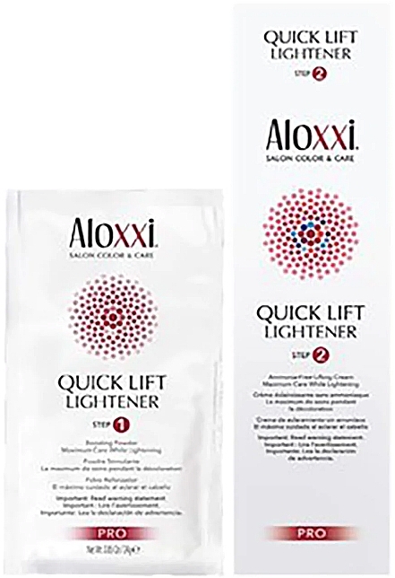 Двоступінчаста система освітлення - Aloxxi Quick Lift Lightener Kit — фото N1