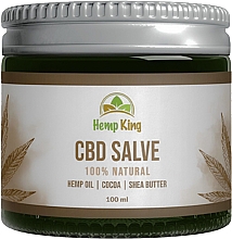 Духи, Парфюмерия, косметика Конопляная мазь - Hempking 1% CBD Salve Ointment