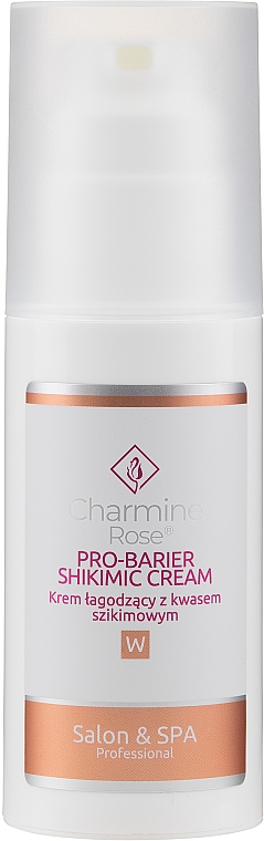 Заспокійливий крем для обличчя з шікімовою кислотою - Charmine Rose Pro-Barier Shikimic Cream — фото N3