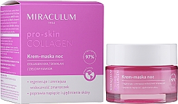 Ночной крем для лица - Miraculum Collagen Pro-Skin Night Cream — фото N1