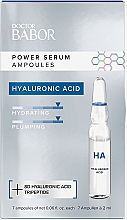 Парфумерія, косметика Ампули з гіалуроновою кислотою - Doctor Babor Power Serum Ampoules Hyaluronic Acid