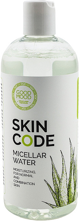 Зволожувальна міцелярна вода для нормальної та комбінованої шкіри - Good Mood Skin Code Micellar Water — фото N1