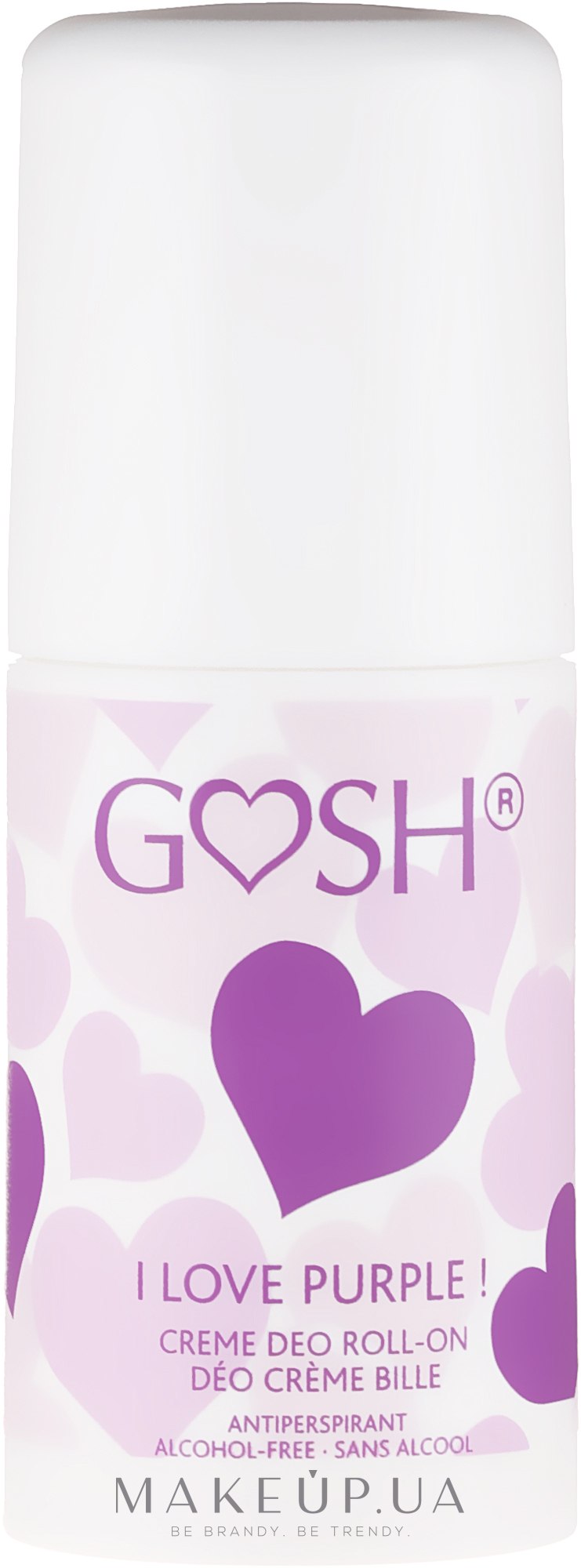 Шариковый дезодорант - Gosh Copenhagen I Love Purple Deo Roll-On — фото 75ml