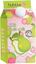 Молочко-пена для ванны "Груша" - Bubble T Pear Bath Milk — фото N1