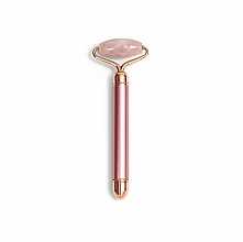 Роликовий вібромасажер для обличчя - Zoe Ayla Rose Quartz Vibrating Roller — фото N2