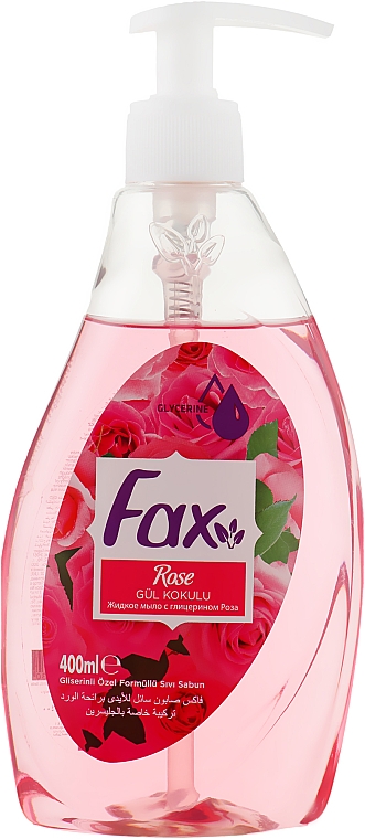 Рідке мило "Троянда" - Fax Soap — фото N1