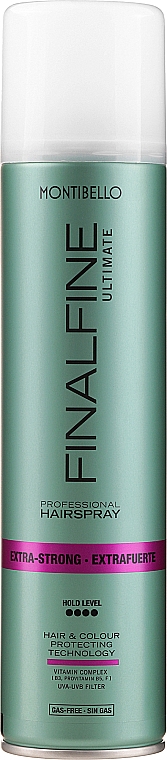 Фиксирующий лак без газа - Montibello Finalfine Ultimate Extra-Strong Hairspray — фото N1