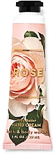 Духи, Парфюмерия, косметика Крем для рук с маслом ши - Bath and Body Works Rose Shea Butter Hand Cream