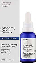 Балансувальний кислотний пілінг - Alchemy Care Cosmetics Acid Peeling Balansing Peeling — фото N2