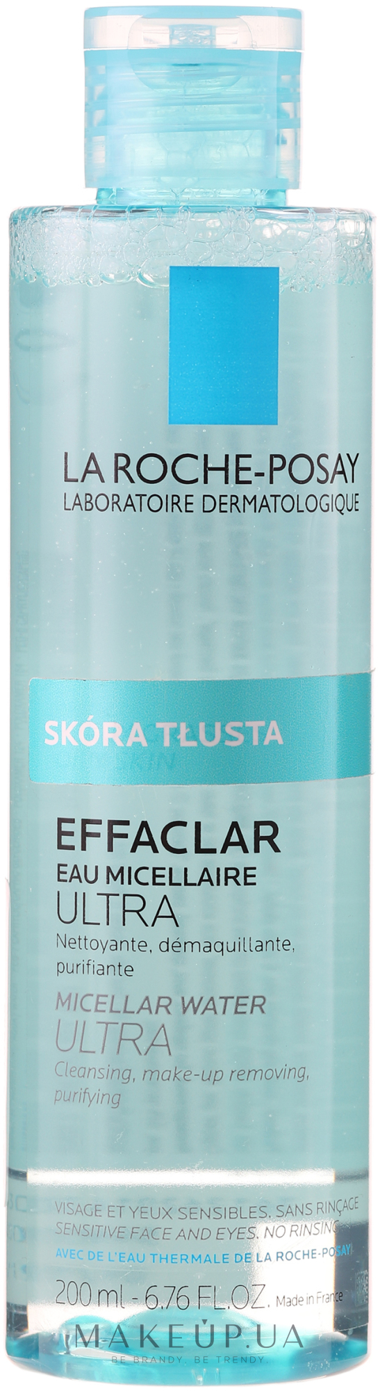 Очищуюча рідина для зняття макіяжу - La Roche-Posay Effaclar Micellar Water Ultra — фото 400ml