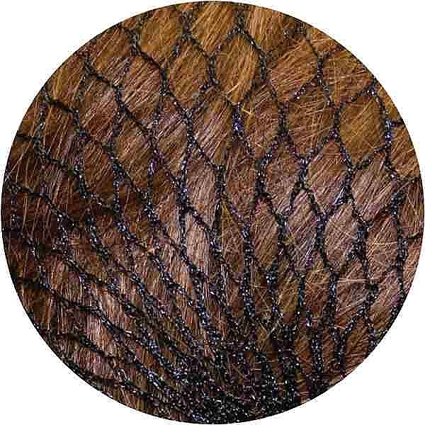 Сіточка для волосся з резинкою, синя - Xhair — фото N4