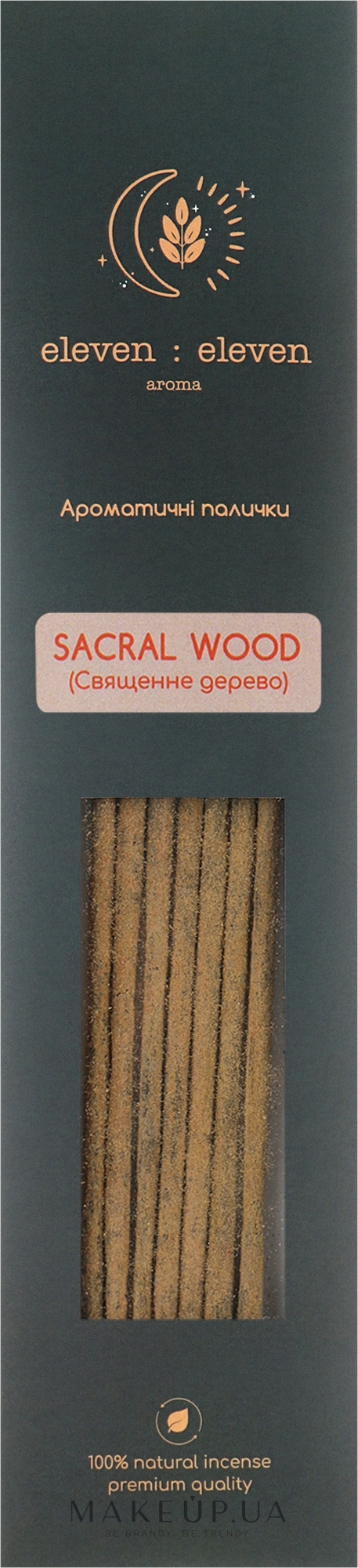 Аромапалочки "Священное дерево" - Eleven Eleven Aroma Sacral Wood Aroma Sticks — фото 10шт
