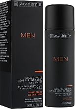 Гель для вмивання, легкого гоління і зволоження - Academie Men Cleansing & Non-Foaming Gel — фото N2
