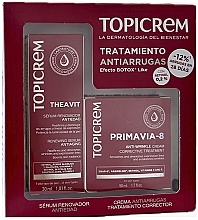 Парфумерія, косметика Набір - Topicrem AH Primavia-8 & Theavit (f/cr/50ml + serum/30ml)