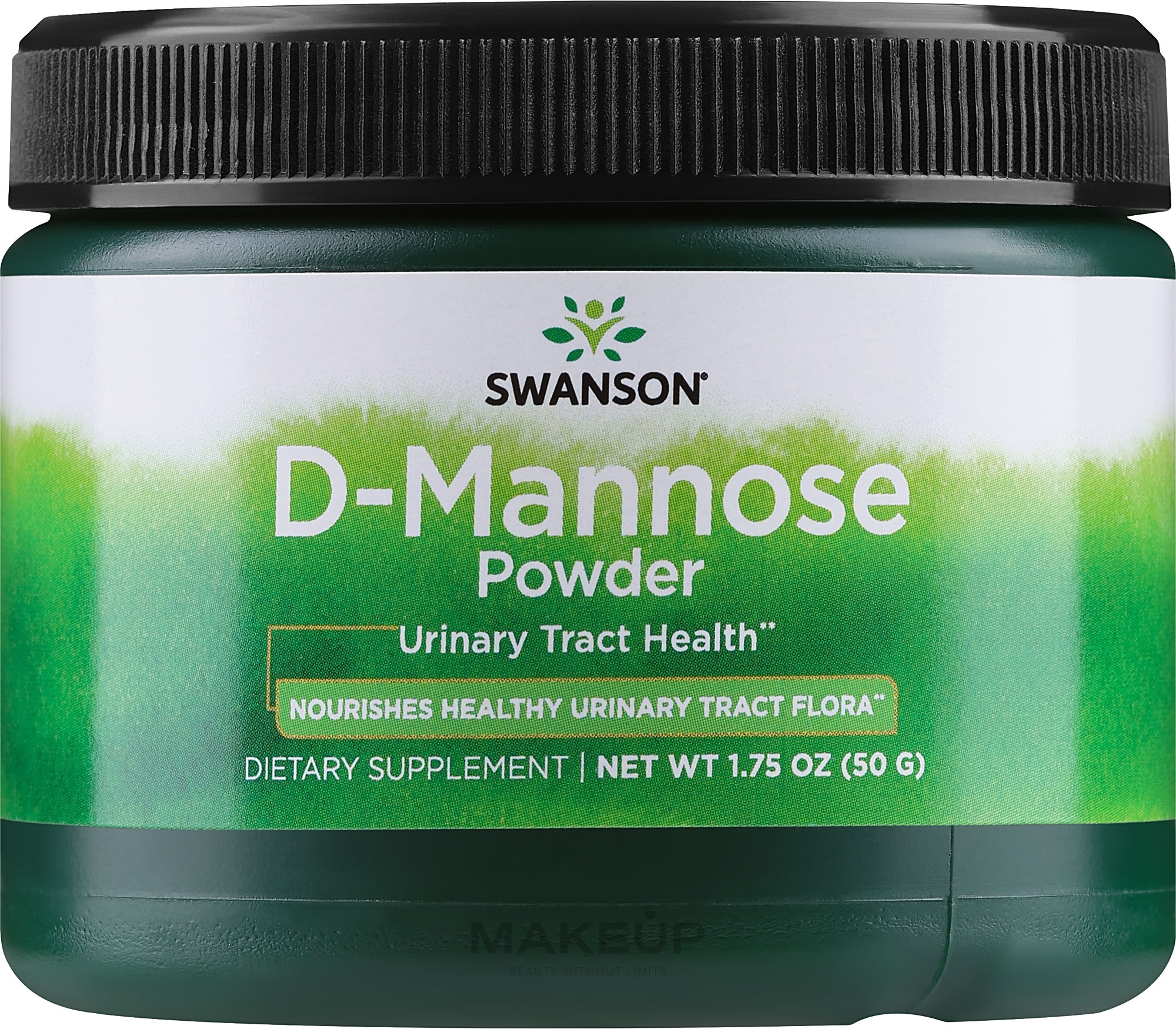 Диетическая добавка "Д-манноза" в порошке - Swanson D-Mannose Powder — фото 50g