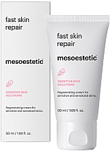 Відновлювальний крем для чутливої шкіри обличчя - Mesoestetic Sensitive Skin Solution Fast Skin Repair Regenerating Cream — фото N2
