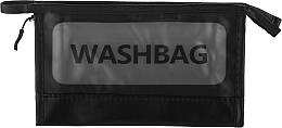 Парфумерія, косметика Косметичка CS1138B, чорна - Cosmo Shop Washbag