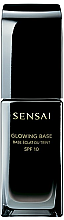 База під макіяж з ефектом сяйва - Sensai Foundations Glowing Base SPF10 — фото N1