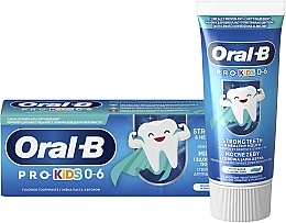 Духи, Парфюмерия, косметика Зубная паста для детей до 6 лет - Oral-B Pro Kids 0-6 Srtong Teeth Fluoride Toothpaste