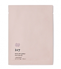 Тканевая маска для лица - 107 Beauty Squalane Cuddle Sheet Mask — фото N1