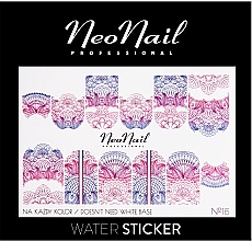 Наклейки для нігтів - NeoNail Professional Water Sticker — фото N3