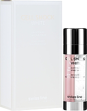 Духи, Парфюмерия, косметика Сыворотка осветляющая - Swiss Line Cell Shock White Brightening Diamond Serum