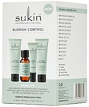 Набор - Sukin Blemish Control Kit (face/gel/50ml + toner/50ml + gel/15ml + cr/50ml) — фото N1