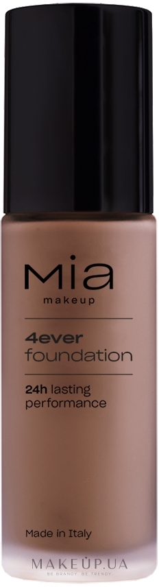 Тональная основа для лица - Mia Makeup 4ever Fluid Foundation — фото 12 - Chocolate