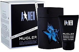 Духи, Парфюмерия, косметика Mugler A Men - Набор (edt/50ml + sh/gel/50ml)