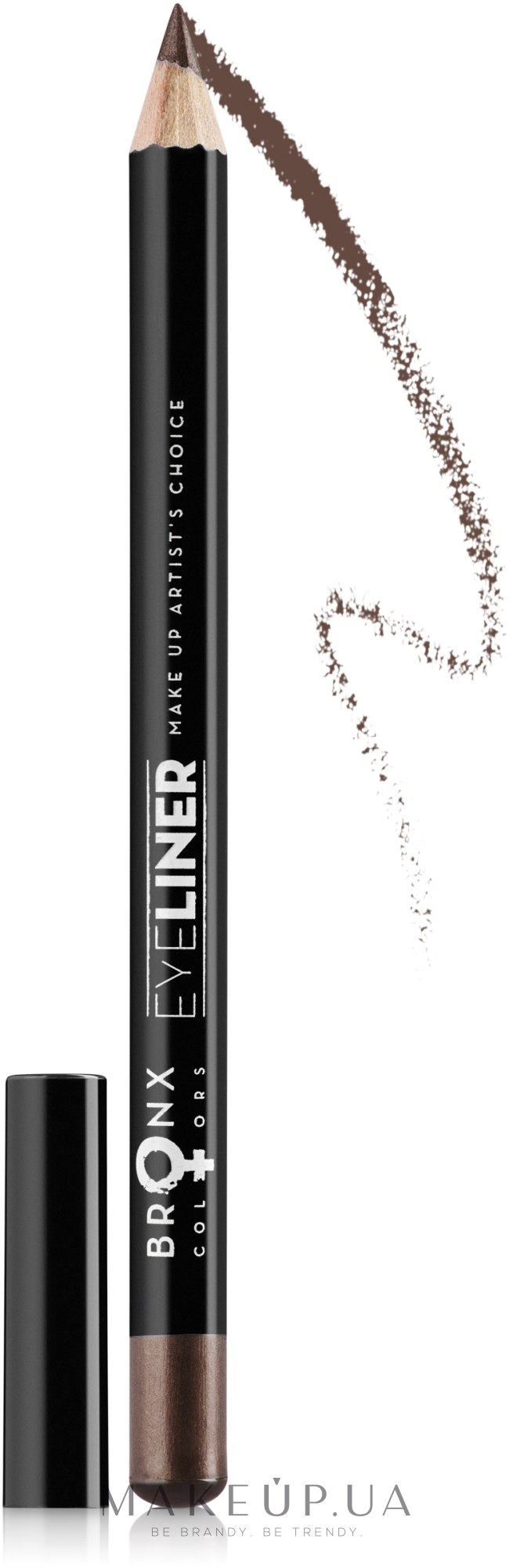 Карандаш для век - Bronx Colors Eyeliner Pencil — фото ELP09 - Brown Shimmer