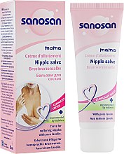 Крем для сосків, ланоліновий - Sanosan Mama Nipple Salve — фото N4