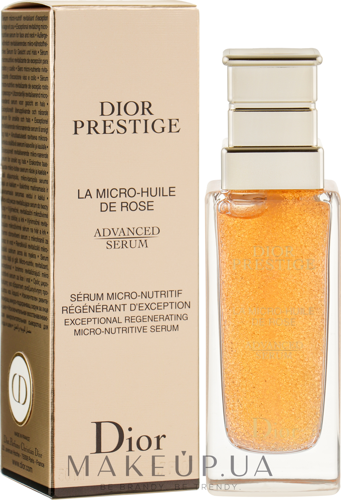 Сыворотка с микрочастицами розы - Dior La Micro-Huile de Rose Advanced Serum — фото 50ml
