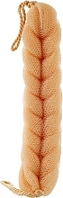 Парфумерія, косметика Щітка банна масажна, світло-помаранчева - Titania
